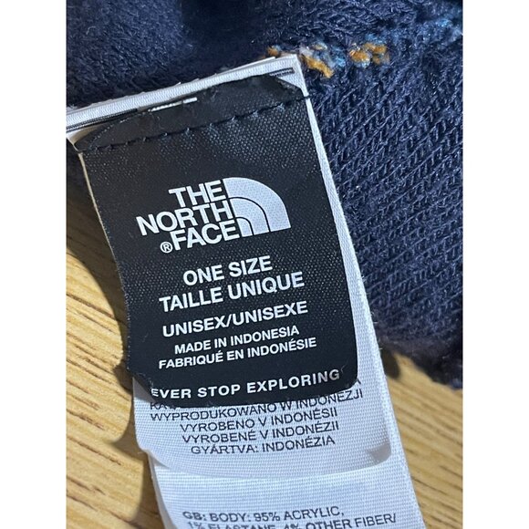 The North Face Ski Tuke Winter PomPom Hat One Size Youth Junior - Picture 5 of 7